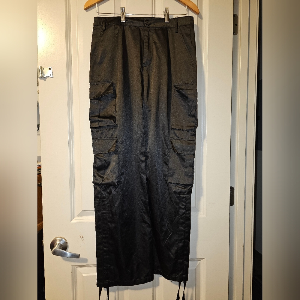 Black Cargo Pants - Picture 2 of 15
